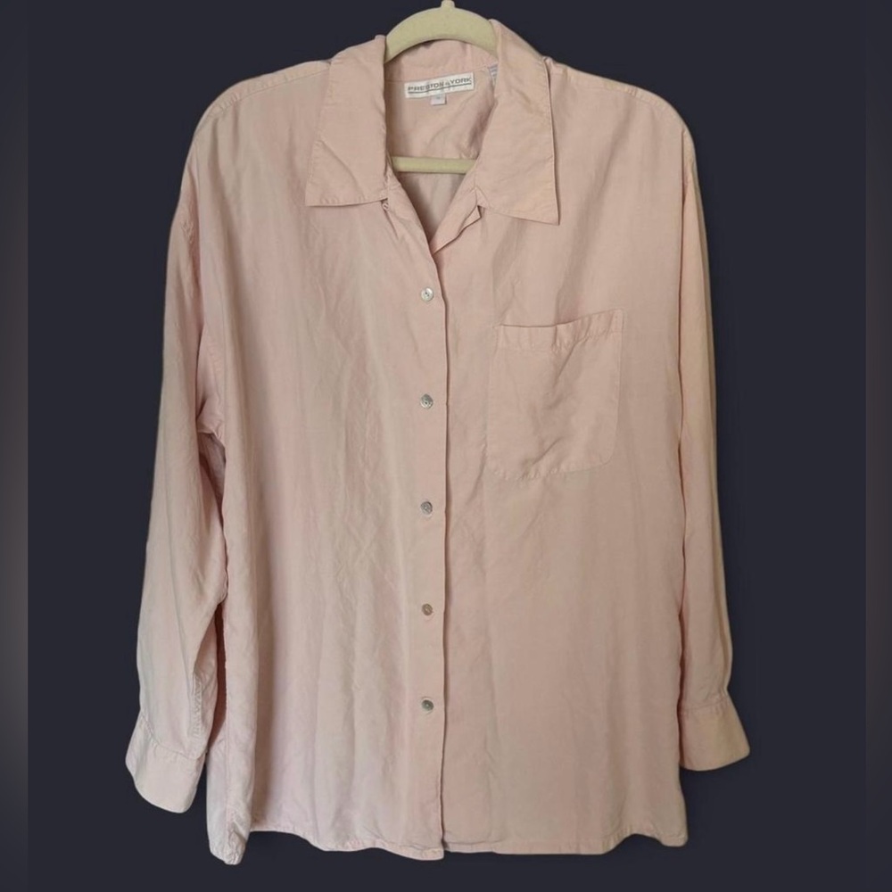 Woman’s Preston&York 100% Silk Blouse